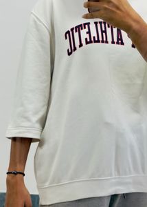 White Gap Athletic Sweatshirt