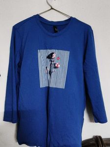 Blue Long Sleeve T-Shirt