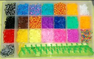 Combo Of Blocks & Loom Bands Toys For Kids