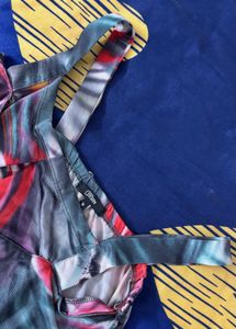 Abstract Print Mesh Top