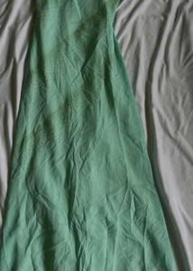 Light Blue Spaghetti Strap Maxi Dress