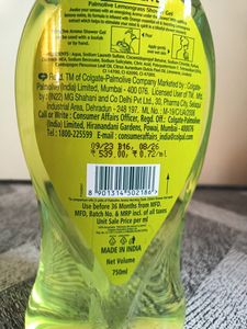 Palmolive Aroma Morning Tonic Shower Gel - 750 ML