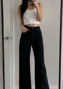 Black Flare Jeans