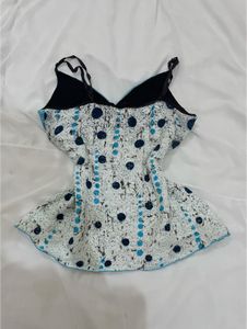 Boho Print Camisole y2k Top