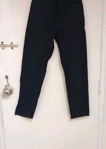 black Straight Leg Pants