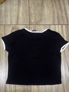 Black Brooklyn 96 Cropped T-Shirt