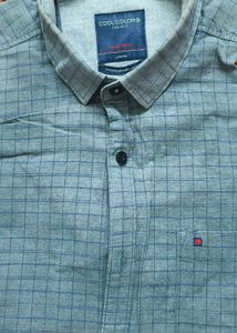 Cool Colors Casual Checked Shirt