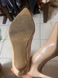 Elegant Nude Stiletto Heels