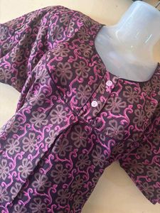 Floral Print Nighty