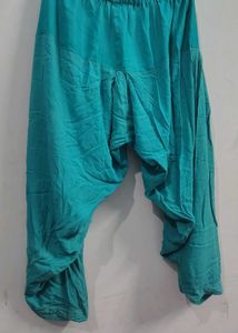 sea green cotton used salwar women pant