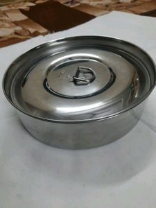 Stainless Steel masala box with Lid