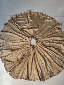 Elegant Gold Ethnic Skirt