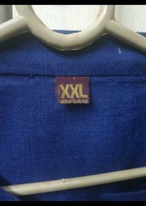 Blue Checkered Kurta