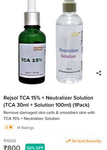 Rejsol TCA 15% + Neutralizer Solution Set