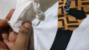 Designer White Kurta with Fendi Print Detail