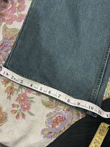 Trendy Baggy Blue Denim Jeans
