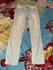 Striped Casual Jeans