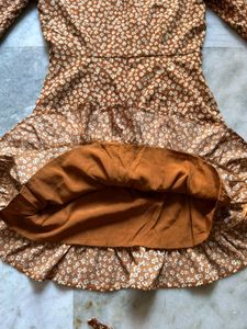Zudio Floral Print Mini Dress