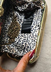 Gold Tone Clutch