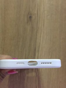 IPhone12ProMax White Silicone Phone Cover Case