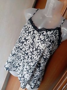 Cute Gothic Print Camisole Top