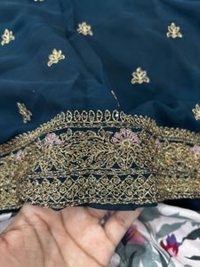 Embellished Teal suit