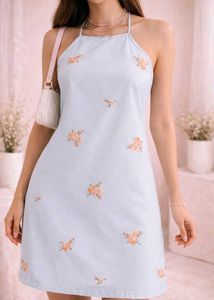 MNG Floral Mini Dress