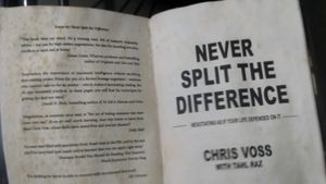 Never Split the Difference Book