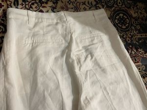 H&amp;M White Trousers