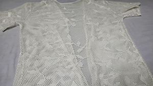 White Lace Beach Cover-Up