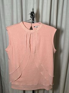 NEW Chic Sleeveless Pink Top