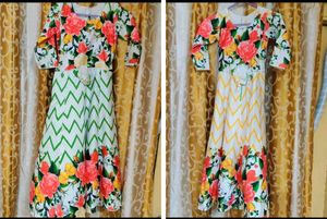 2 Beautiful Floral Ethnic kids dress
