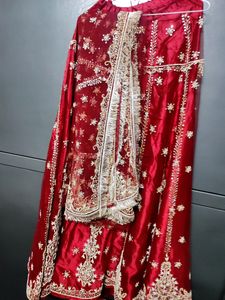 Lahanga Choli Set Maroon Colour