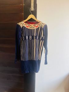 Burberry Striped Knit Top
