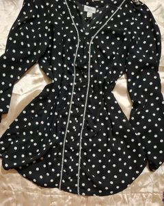 Chic Polka Dot Top