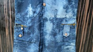 Denim Tie-Dye Dress