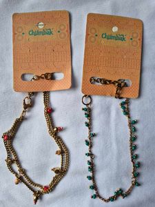 Chumbak Anklet Duo – Summer Feels & Coastal Charm