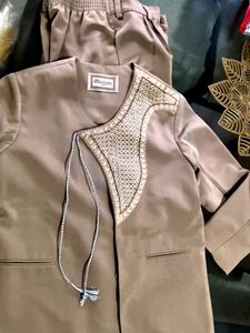festive wear kids combo of blazer set and 2 shirts