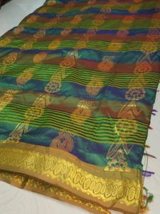 Green Pattu Saree