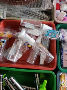 5 Clear Spray Bottles appx 50-60ml