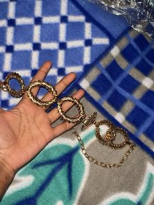 Gold Tone Chain Belt