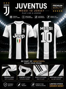 Juventus Messi 10 Football Jersey