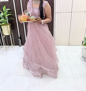 Elegant Pink Lehenga Choli