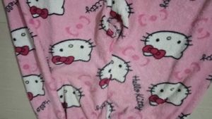 Pink Hello Kitty Fleece Pajama Pants
