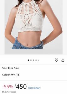 Handmade Crochet Bikini Top