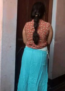sky-blue peticoat