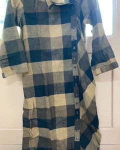Classic Plaid Flannel kurta