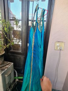 Designer Slit Gown