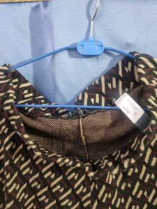 Patterned Casual Trousers
