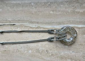 Unique Resin Pendant Necklace